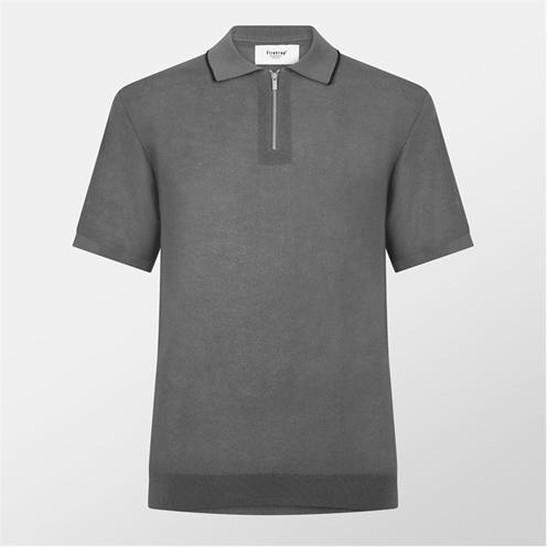 firetrap Firetrap Mens Knitted Polo