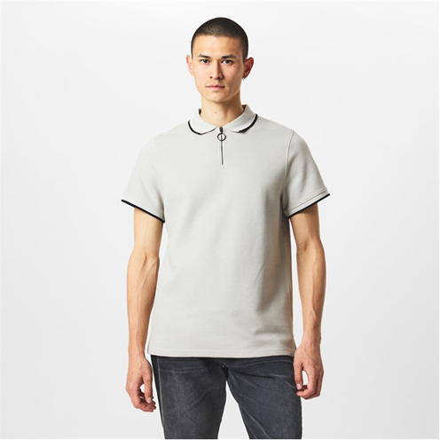 Firetrap Firetrap Waffle Polo Shirt Mens