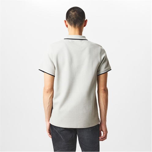 Firetrap Firetrap Waffle Polo Shirt Mens