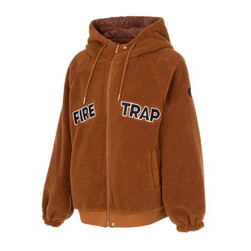 Firetrap Firetrap Women Reversible Teddy Jacket