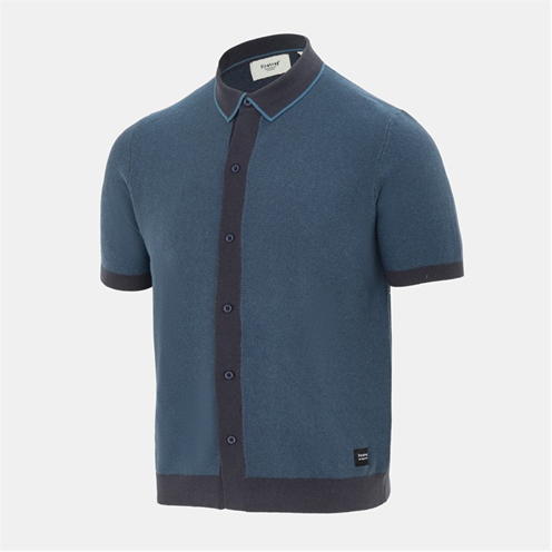 Firetrap Firetrap Short Sleeve Knit Polo Shirts Cardigan