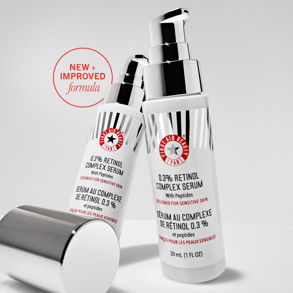 First Aid Beauty 0.3% Retinol Complex Serum With Peptides Serum