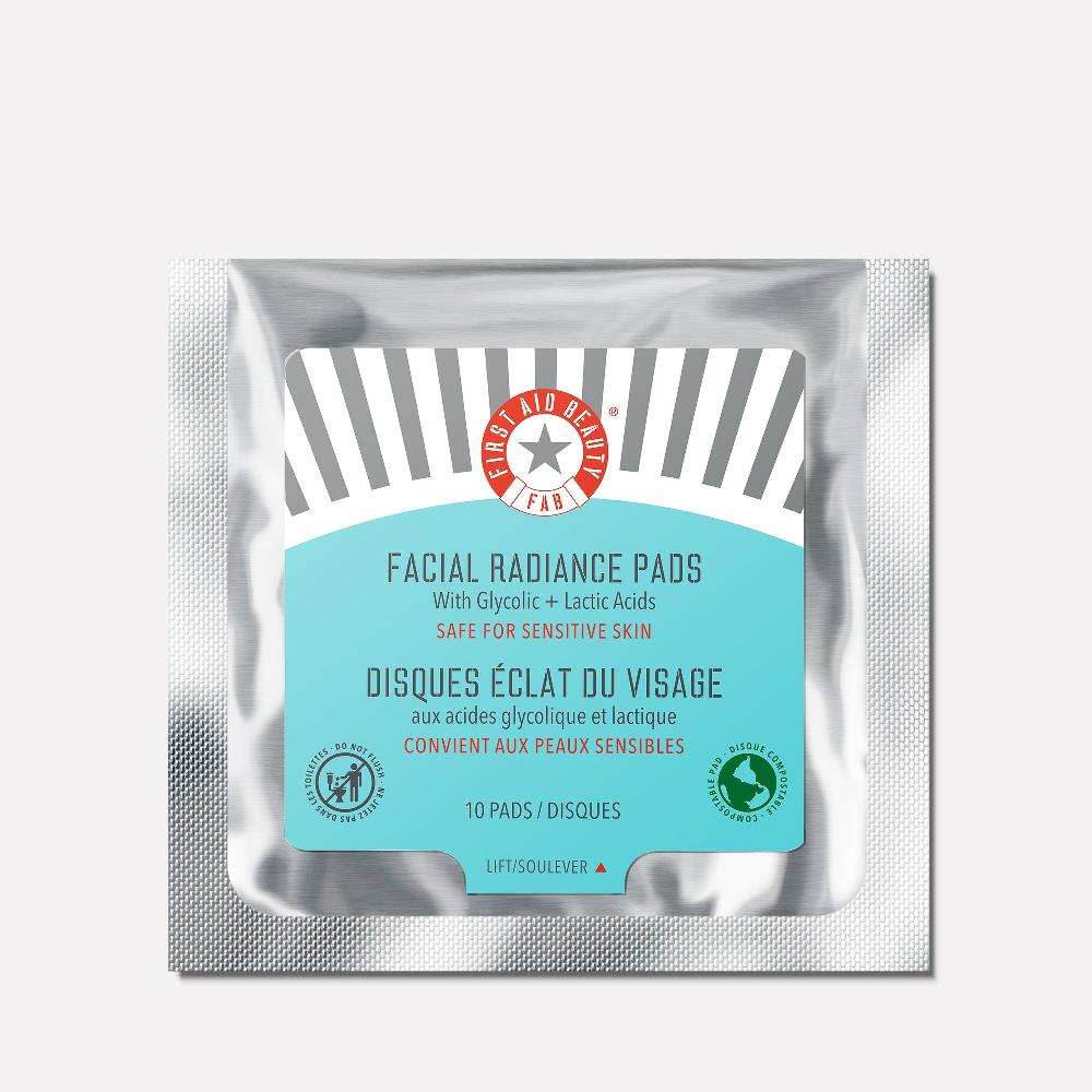 first aid beauty Facial Radiance Pads Compostable Deluxe Sample Sample