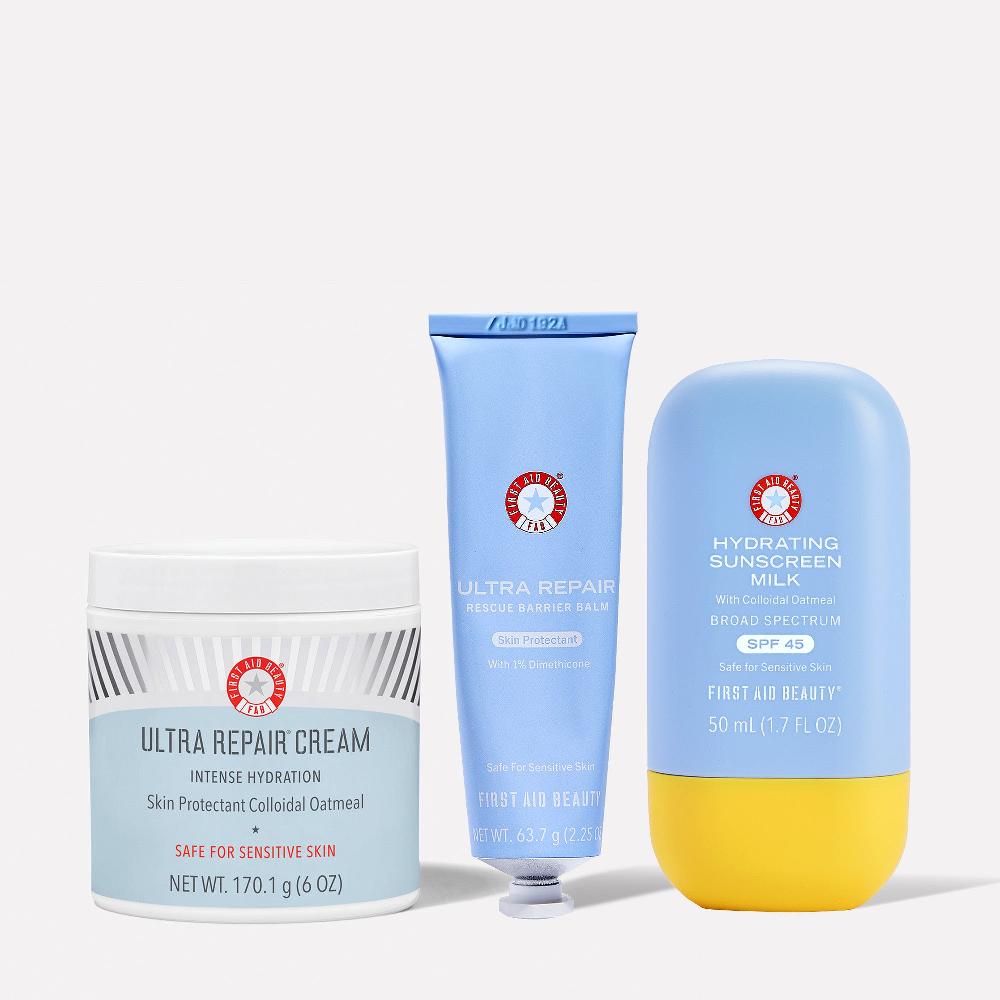 first aid beauty Protect + Repair Trio Bundle