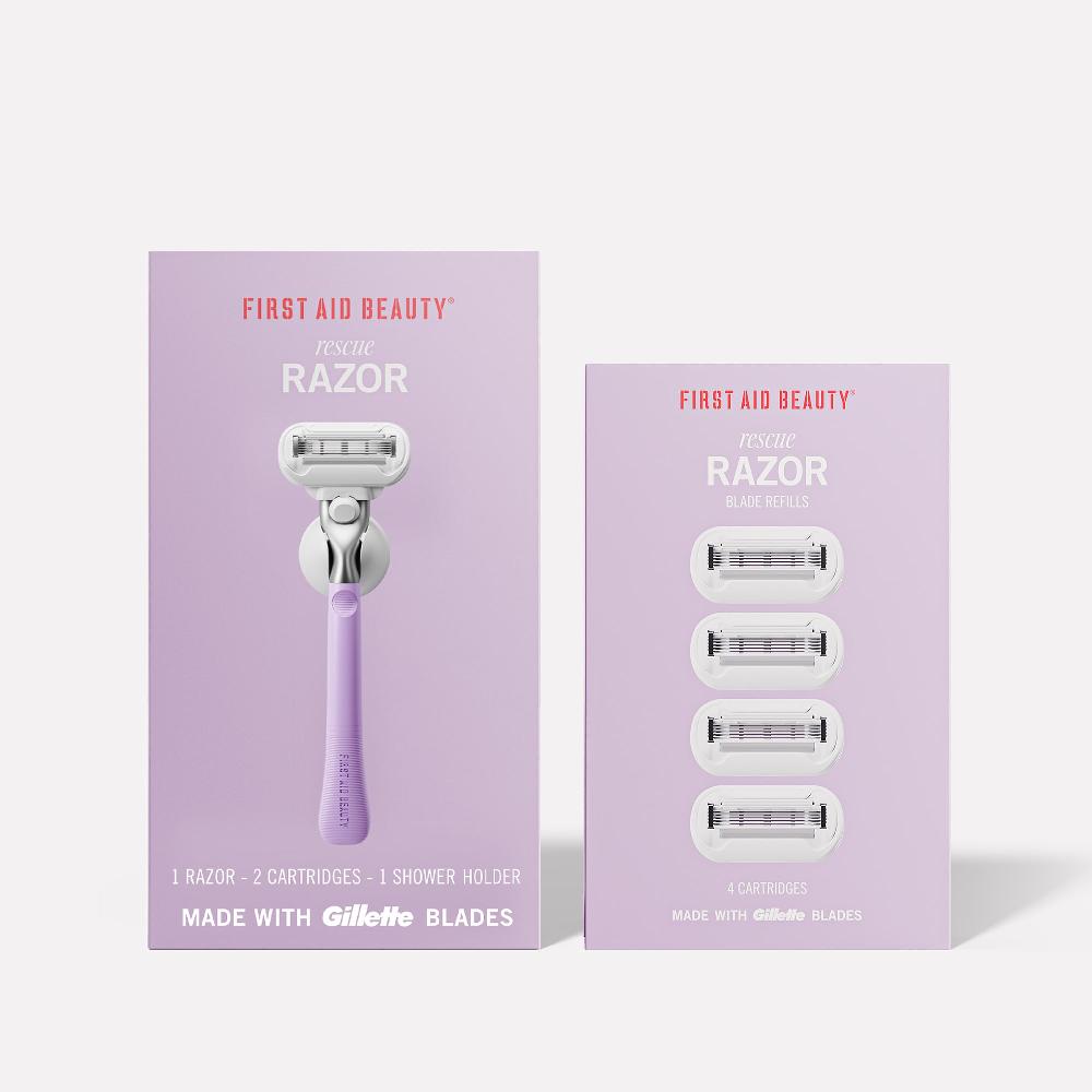 first aid beauty First Aid Beauty Rescue Razor Value Kit Bundle