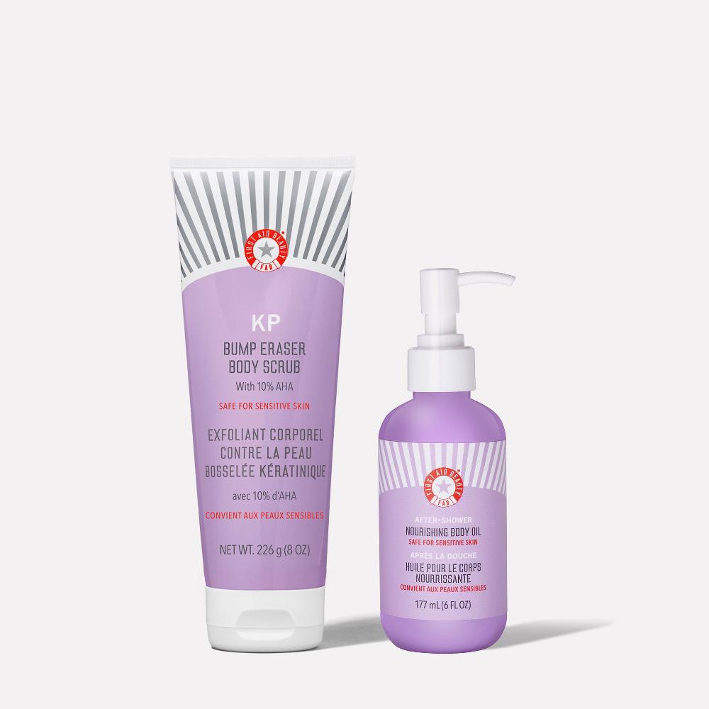 first aid beauty Silky Skin Shower Duo Bundle