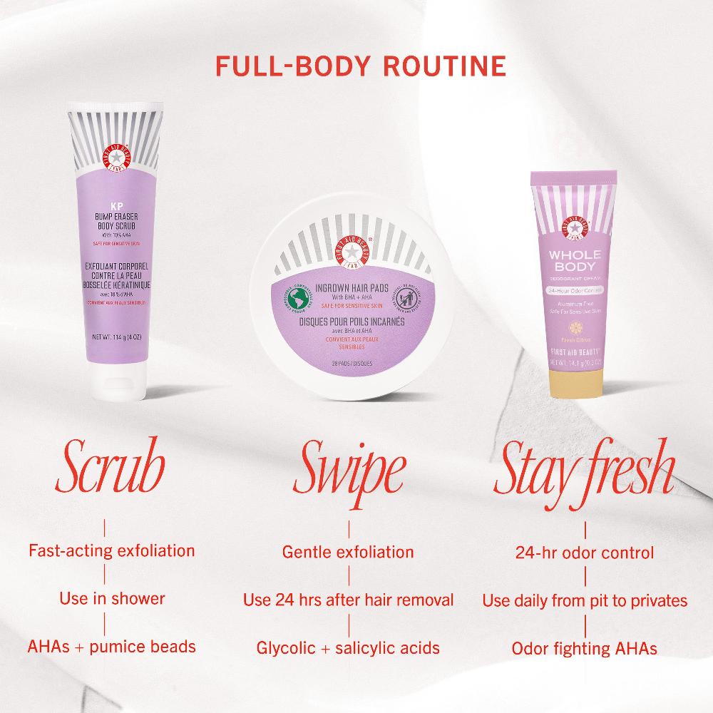 First Aid Beauty Smooth + Fresh Body Kit