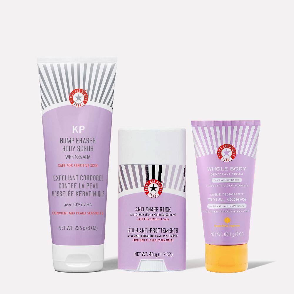 first aid beauty Smooth + Fresh Trio Bundle
