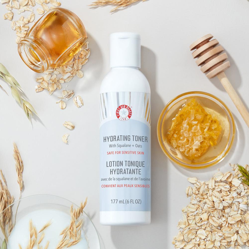 First Aid Beauty Hydrating Toner With Squalane + Oats Toner