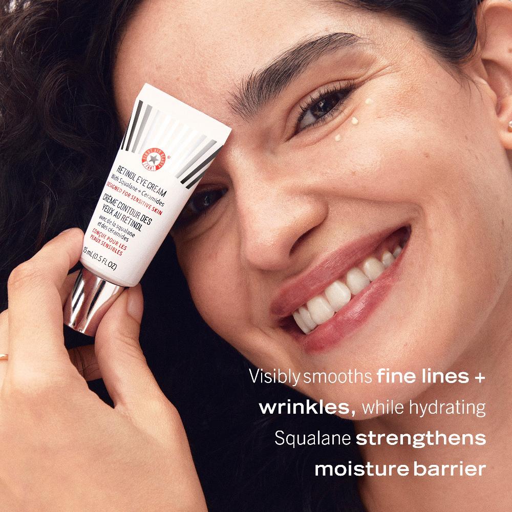 First Aid Beauty Retinol Eye Cream With Squalane + Ceramides Eye Cream