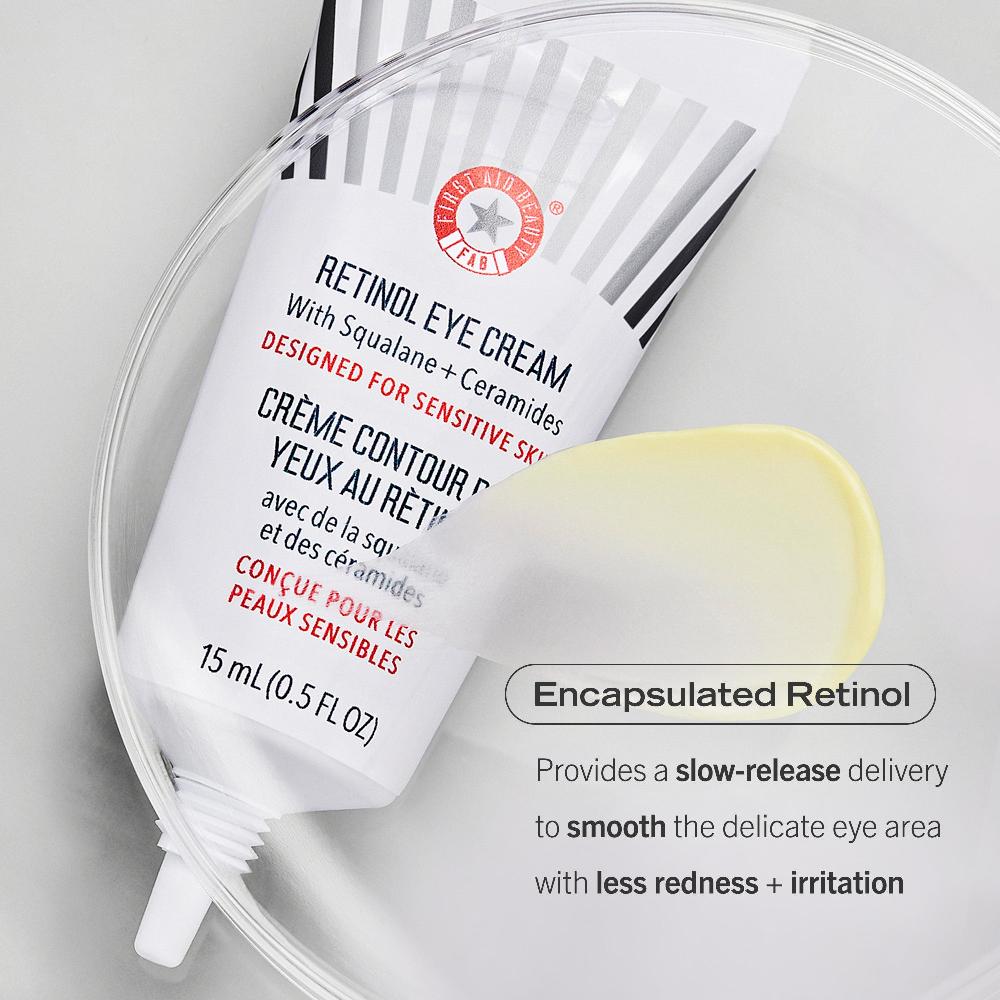 First Aid Beauty Retinol Eye Cream With Squalane + Ceramides Eye Cream
