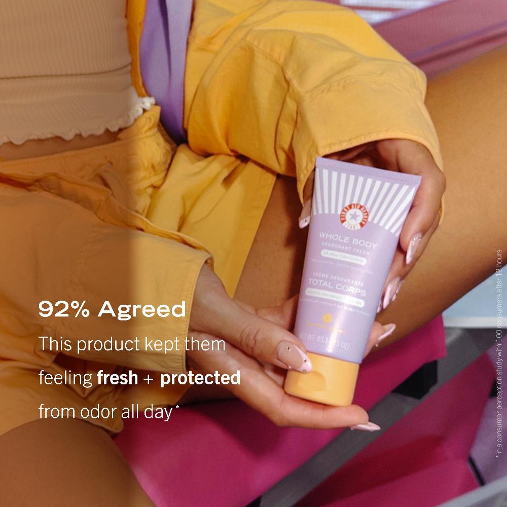 First Aid Beauty Whole Body Deodorant Cream Body Deodorant