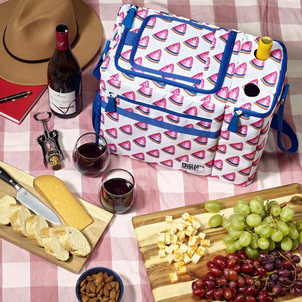 Fit & Fresh Dual Compartment Cooler Rainbow Watermelon