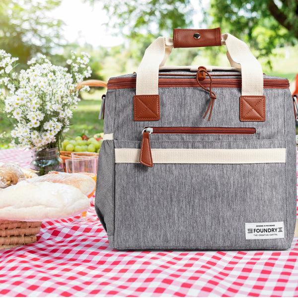 Fit & Fresh 24 Can Cooler Steel