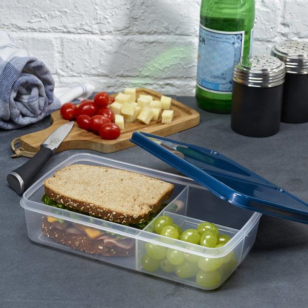 Fit & Fresh Adult Bento Box Container Navy