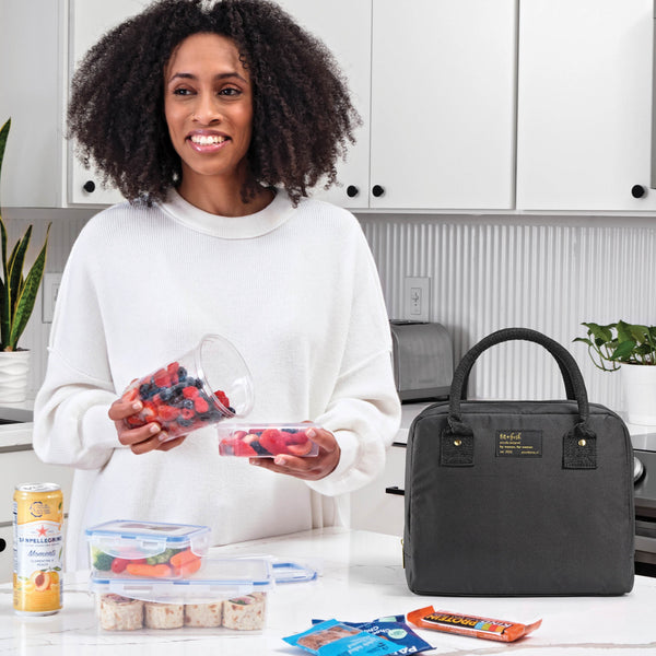 fit & Fresh Bloomington Lunch Bag Black
