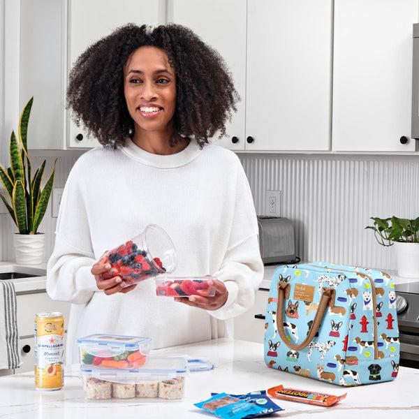 Fit & Fresh Bloomington Lunch Bag Dog Breeds