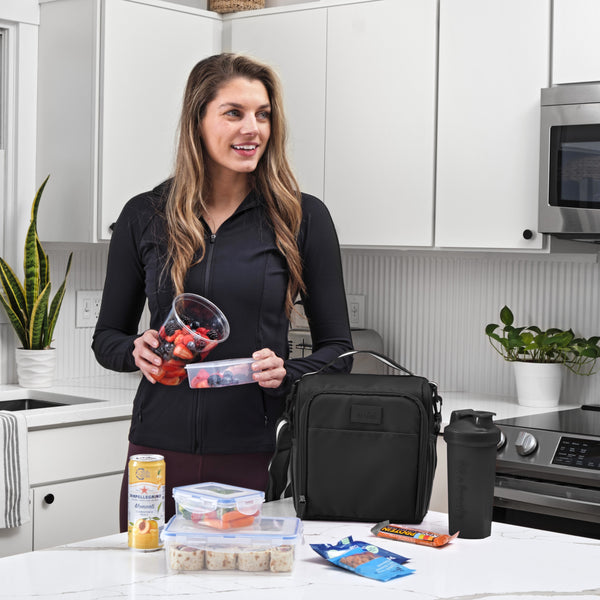 Fit & Fresh BREE Meal Prep Lunch Bag Black