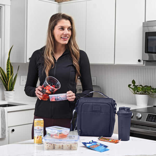 Fit & Fresh BREE Meal Prep Lunch Bag Midnight Blue