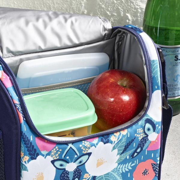 Fit & Fresh Cool Coolers Kids Slim Ice Clear Blue