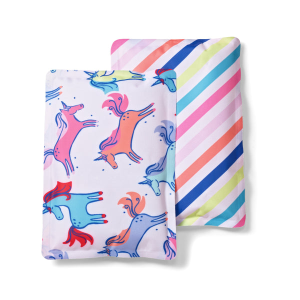 fit & fresh Cool Coolers Soft Ice Unicorn Stripes