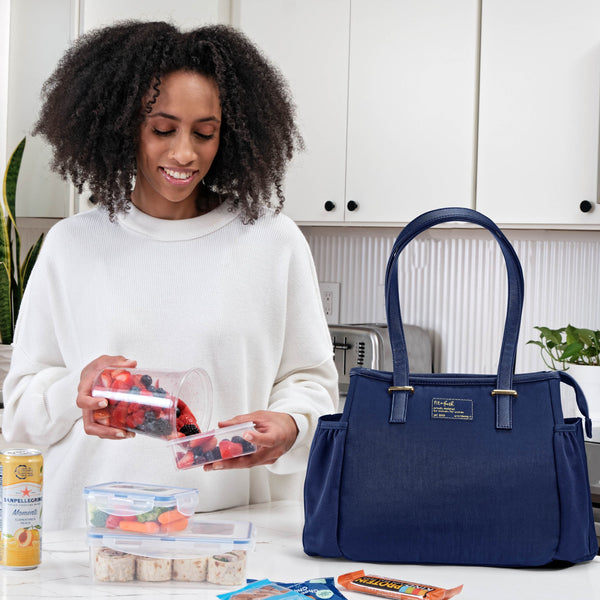 Fit & Fresh Copley Lunch Bag Navy