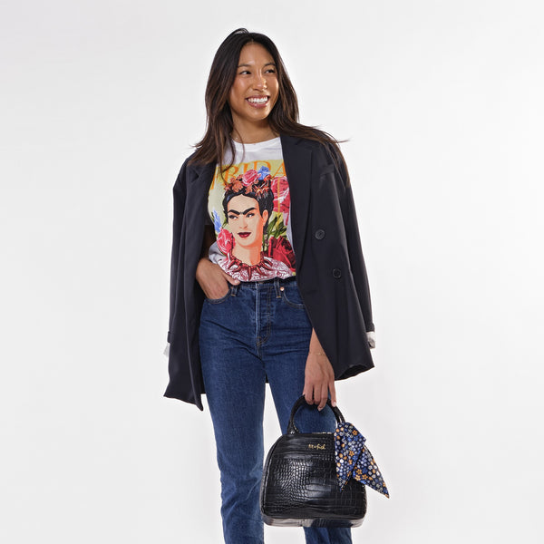 Fit & Fresh CROC Lyon Lunch Tote Black