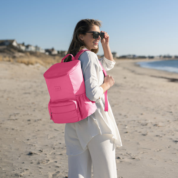 Fit & Fresh Izzy Backpack Cooler Hot Pink