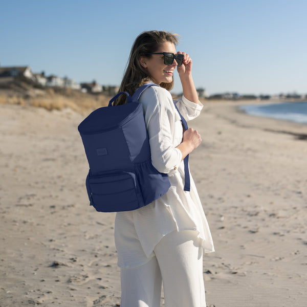 Fit & Fresh Izzy Backpack Cooler Midnight Blue