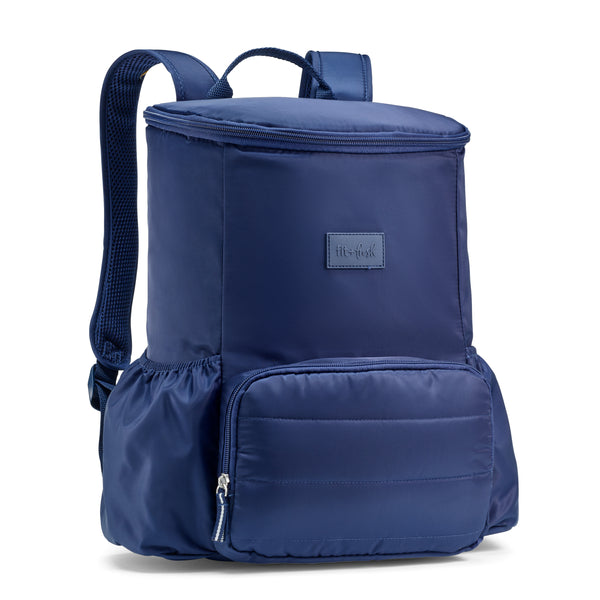 fit & fresh Izzy Backpack Cooler Midnight Blue