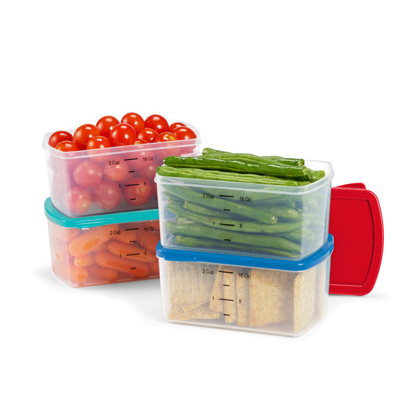 Fit & Fresh Kids 2 Cup Containers Multicolor