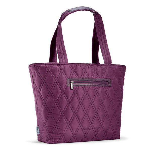 fit & fresh Metro Tote Plum
