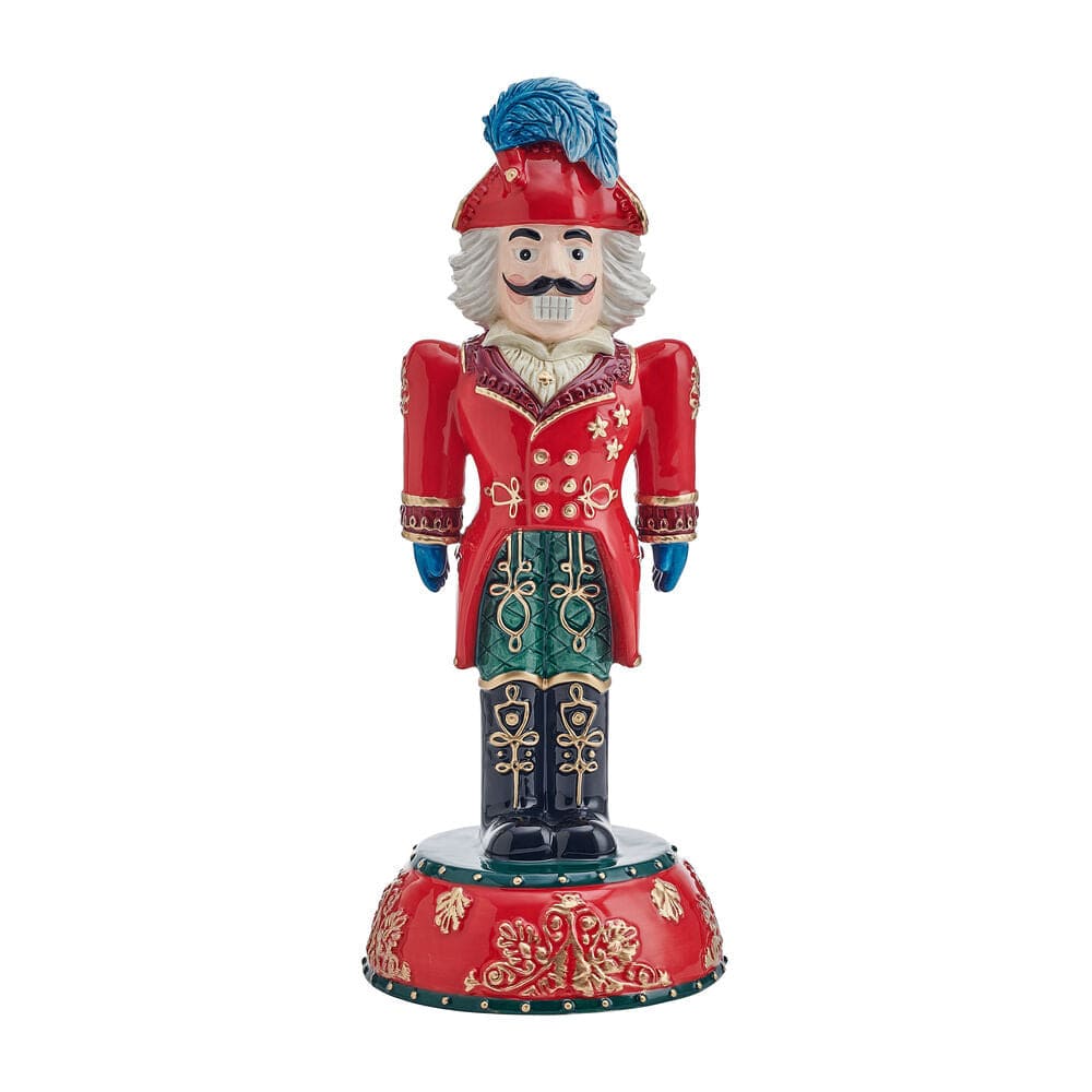 Fitz And Floyd Albert Holiday Nutcracker Figurine 14.75 IN