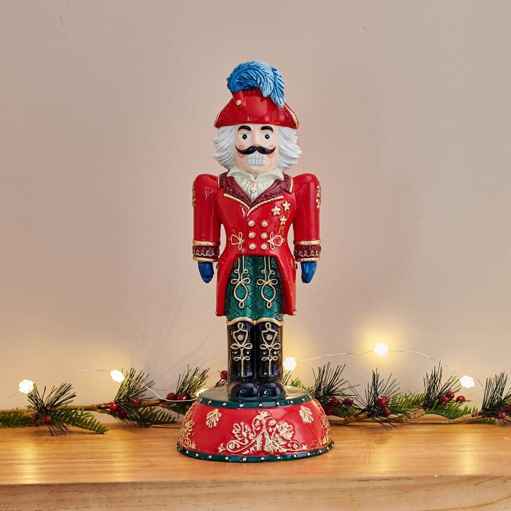Fitz And Floyd Albert Holiday Nutcracker Figurine 14.75 IN