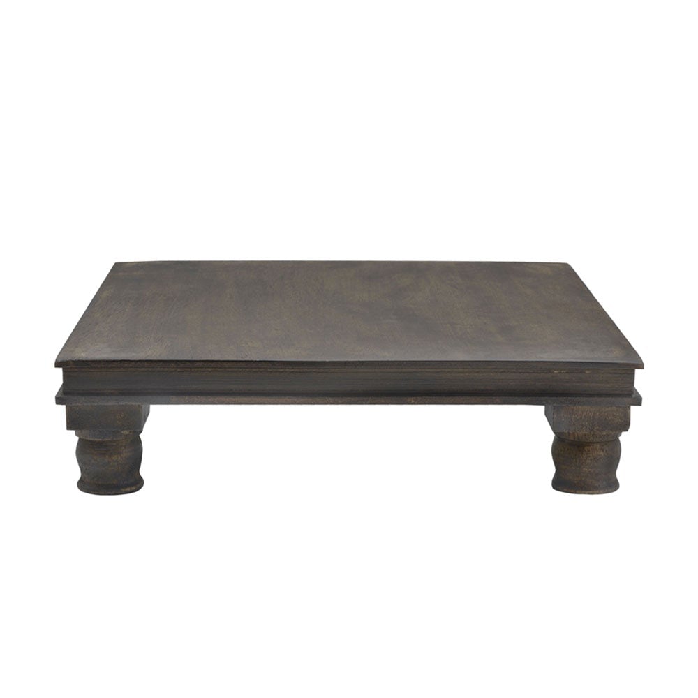 Fitz And Floyd Austin Craft 12 Inch Raised Mango Wood Serving Board Espresso