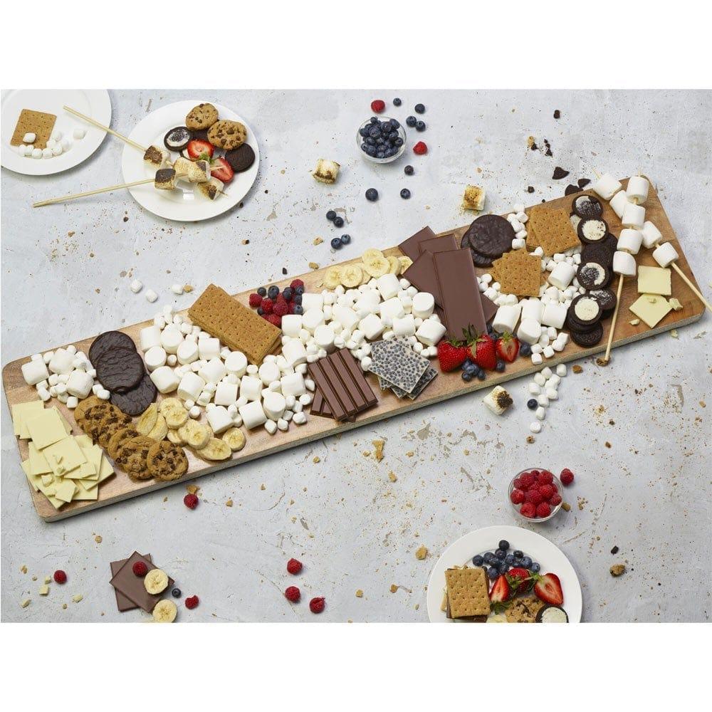 Fitz And Floyd Austin Craft Charcuterie White Serving Board 39 IN