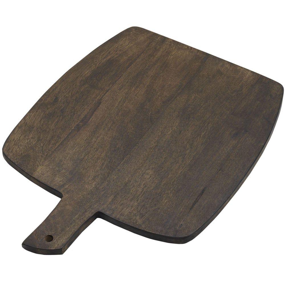 Fitz And Floyd Austin Craft Upton Mango Wood Cheese Charcuterie Serving Board Espresso