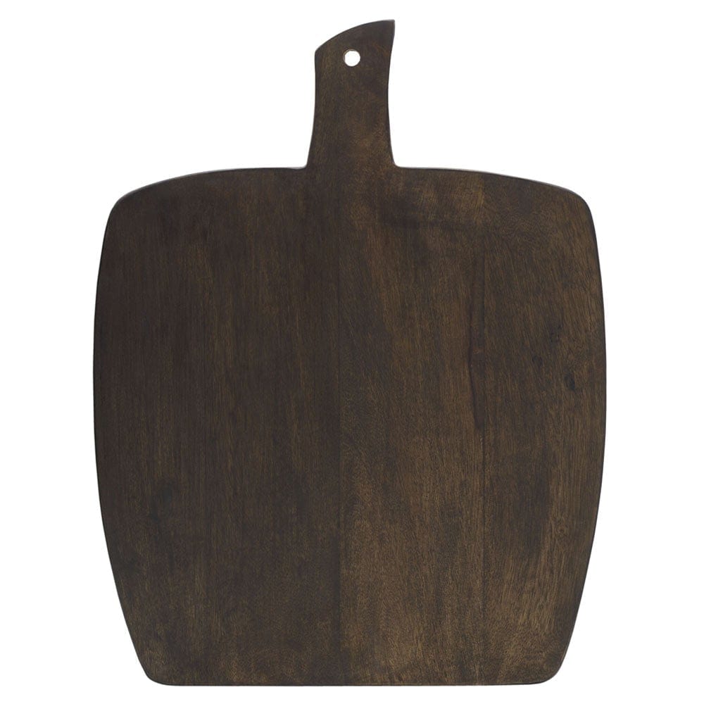 Fitz And Floyd Austin Craft Upton Mango Wood Cheese Charcuterie Serving Board Espresso