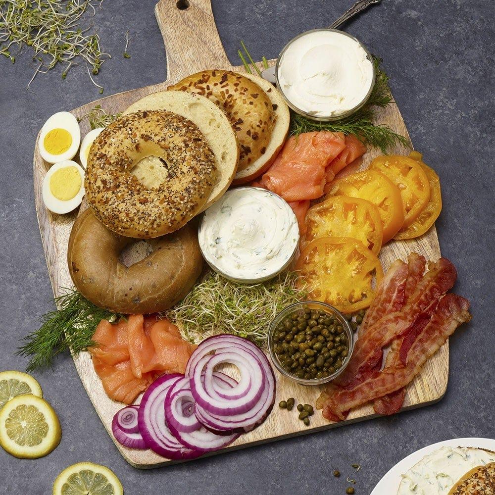 Fitz And Floyd Austin Craft Upton Mango Wood Cheese Charcuterie Serving Board White