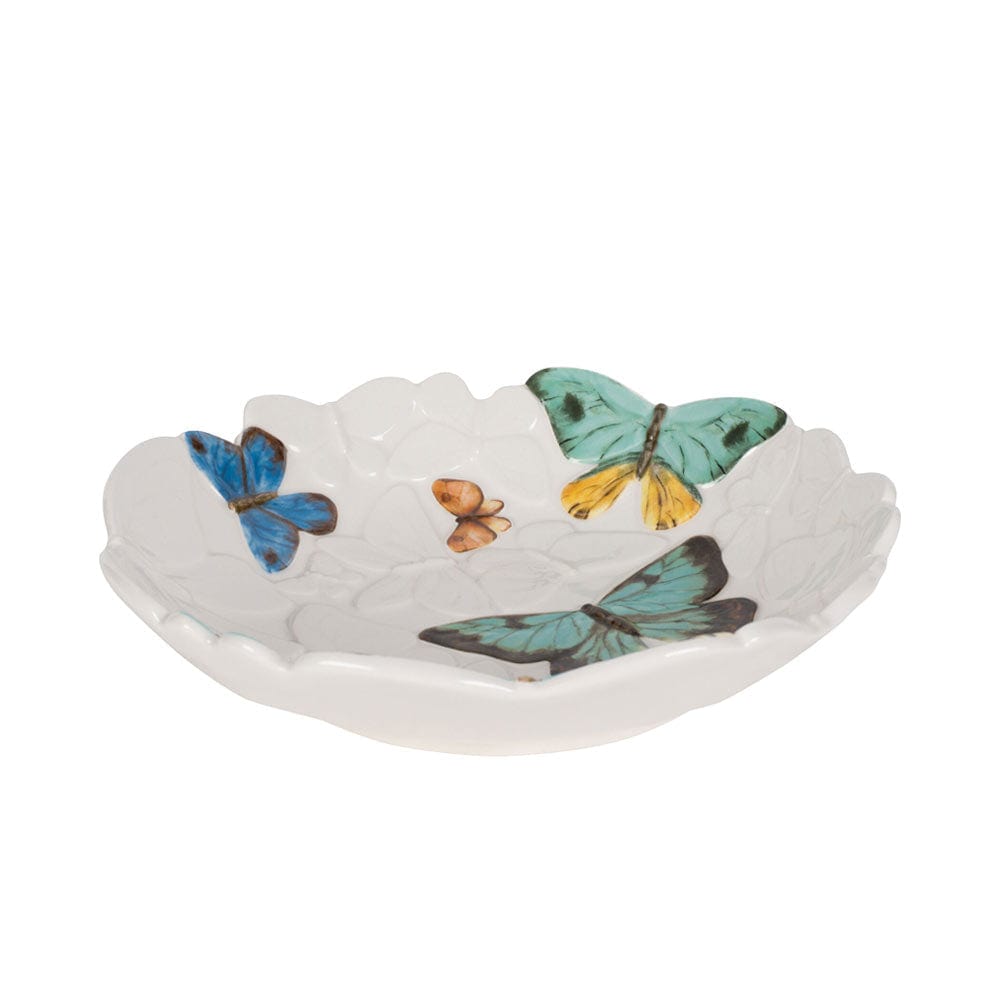 Fitz And Floyd Butterfly Fields Individual Dinner Bowl