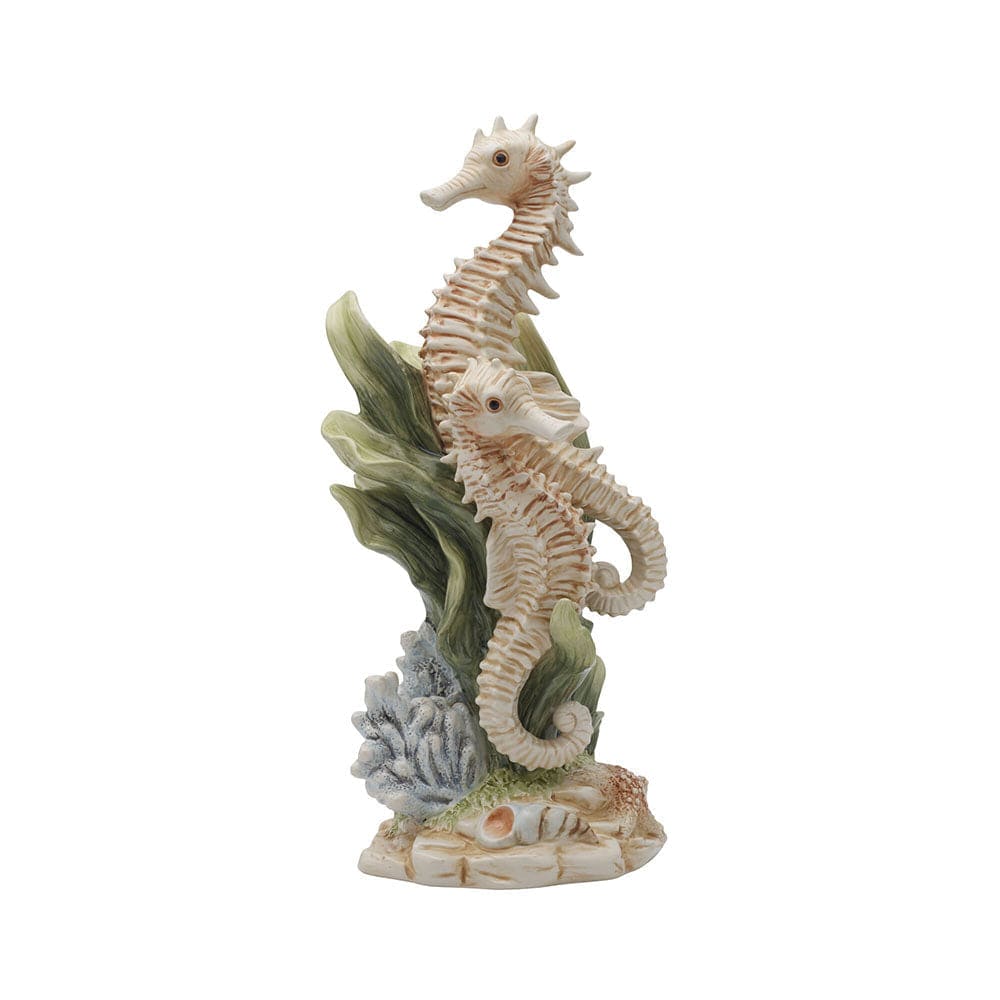 Fitz And Floyd Coastal Home Seahorse Figurine 13.75 IN