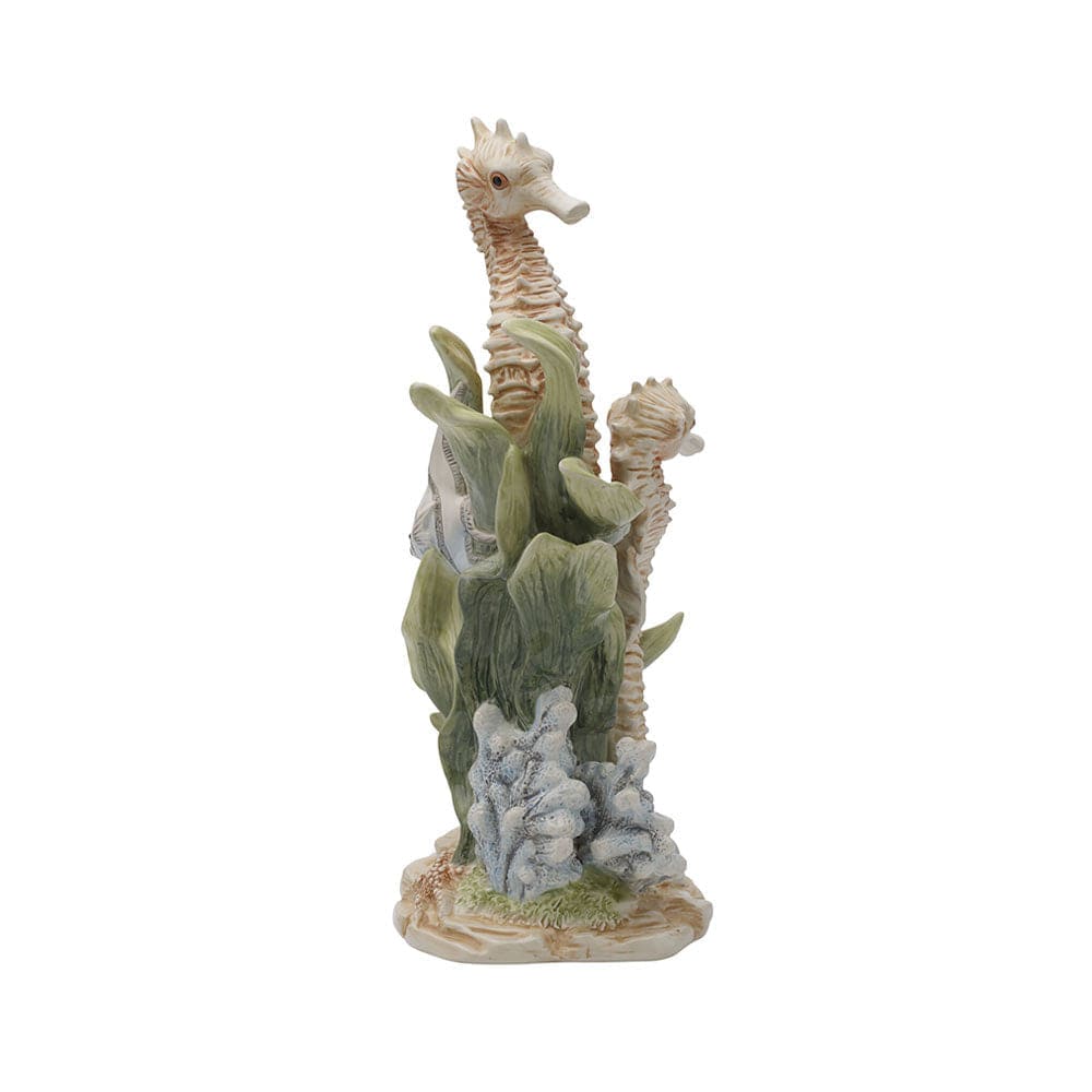 Fitz And Floyd Coastal Home Seahorse Figurine 13.75 IN