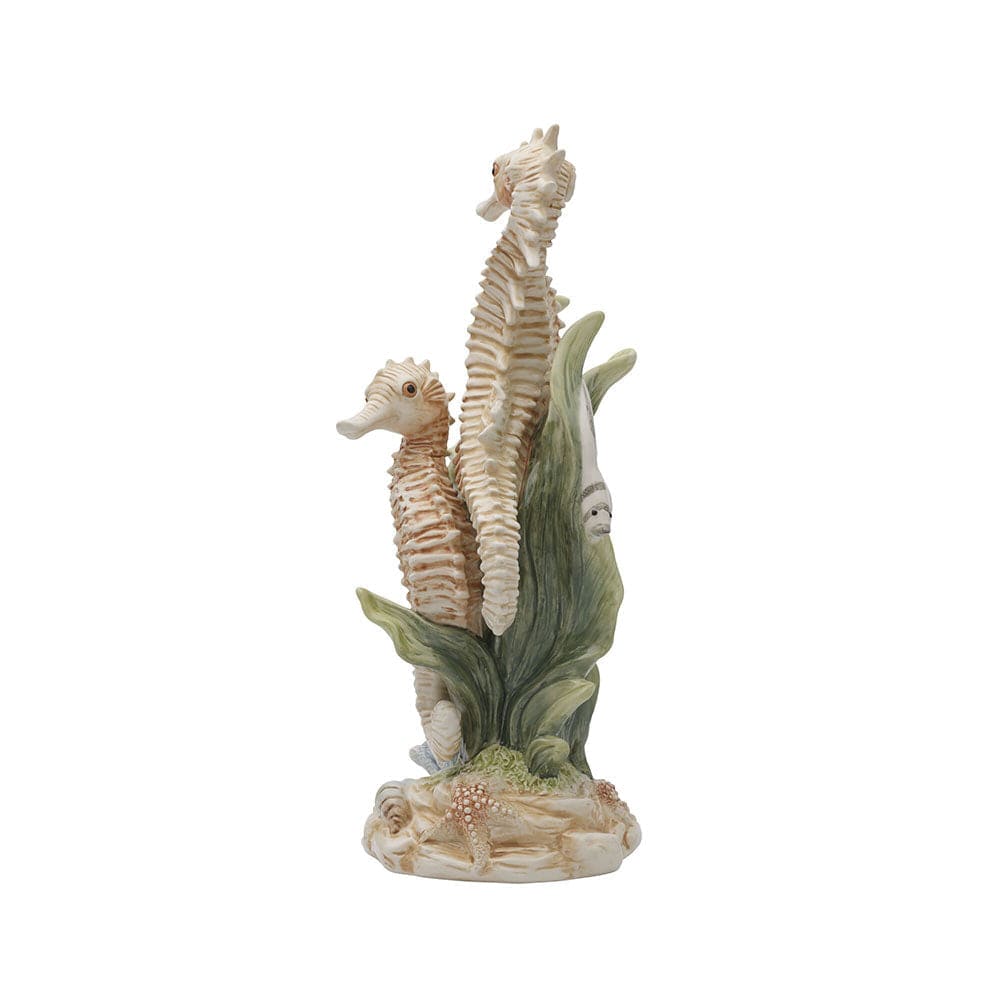 Fitz And Floyd Coastal Home Seahorse Figurine 13.75 IN