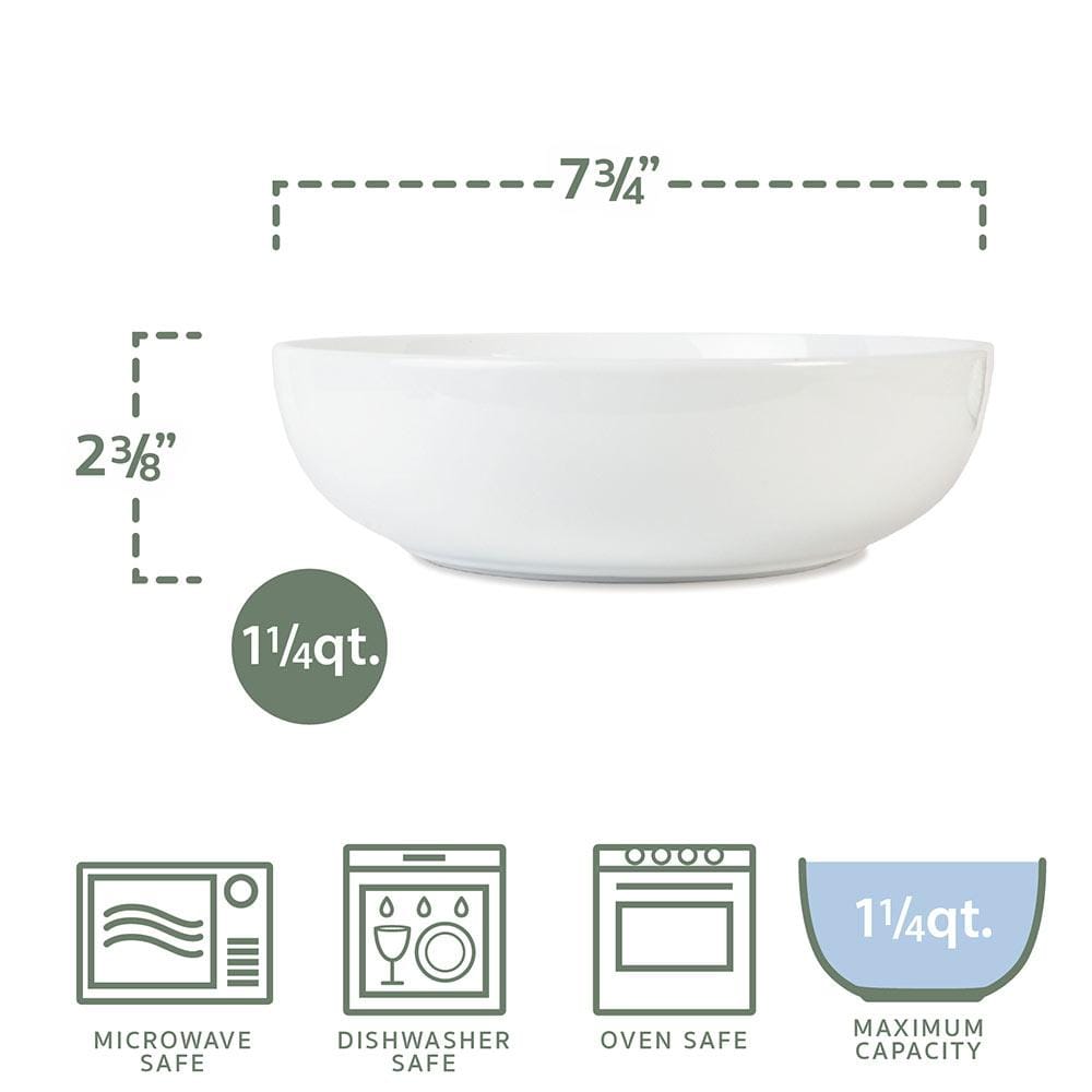 Fitz And Floyd Everyday White® 5 Piece Pasta Bowl Set