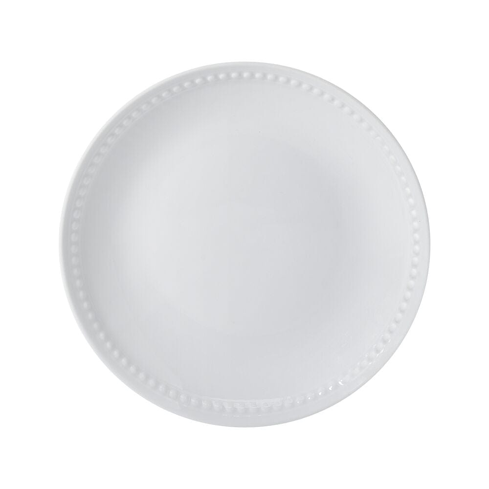 Fitz And Floyd Everyday White® Beaded Coupe Set Of 4 Salad Plates