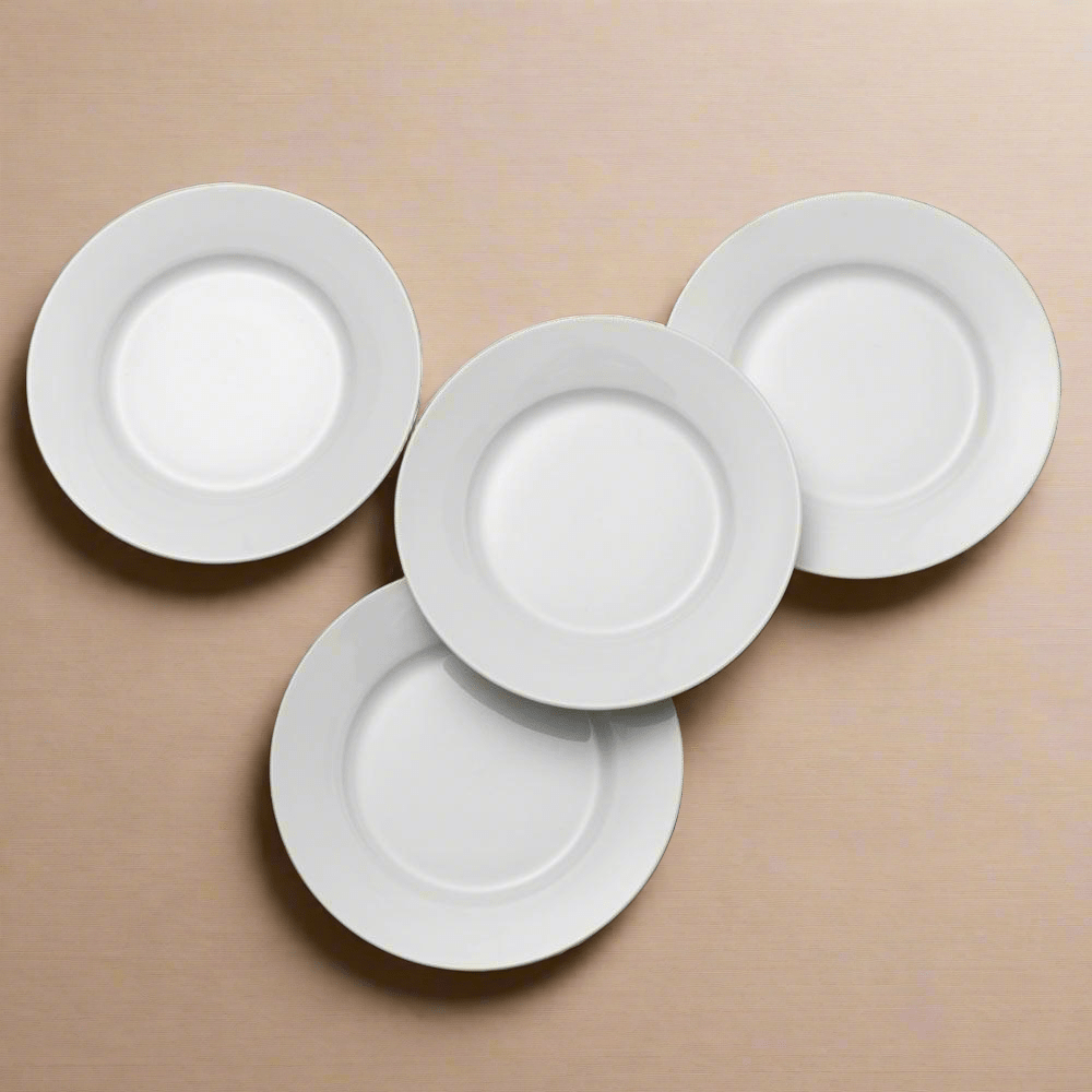 Fitz And Floyd Everyday White® Classic Rim Set Of 4 Salad Plates