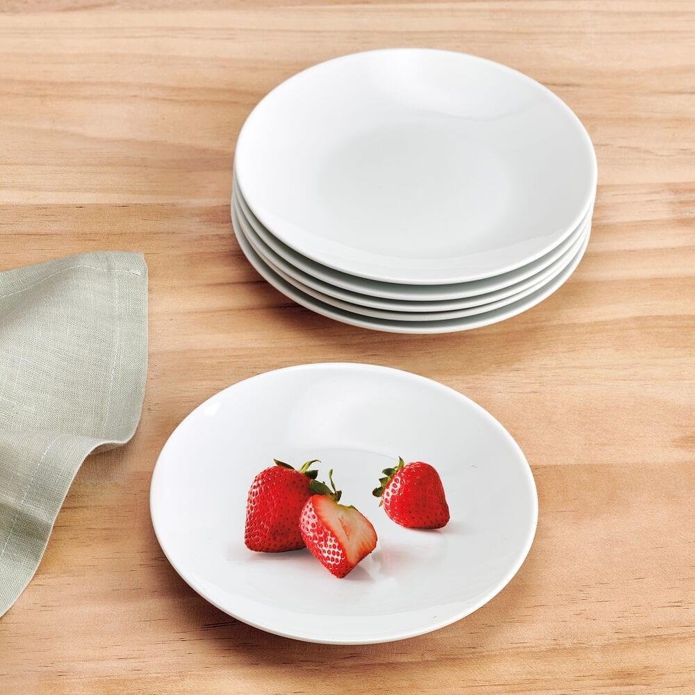 fitz and floyd Everyday White® Coupe Set of 6 Appetizer Plates
