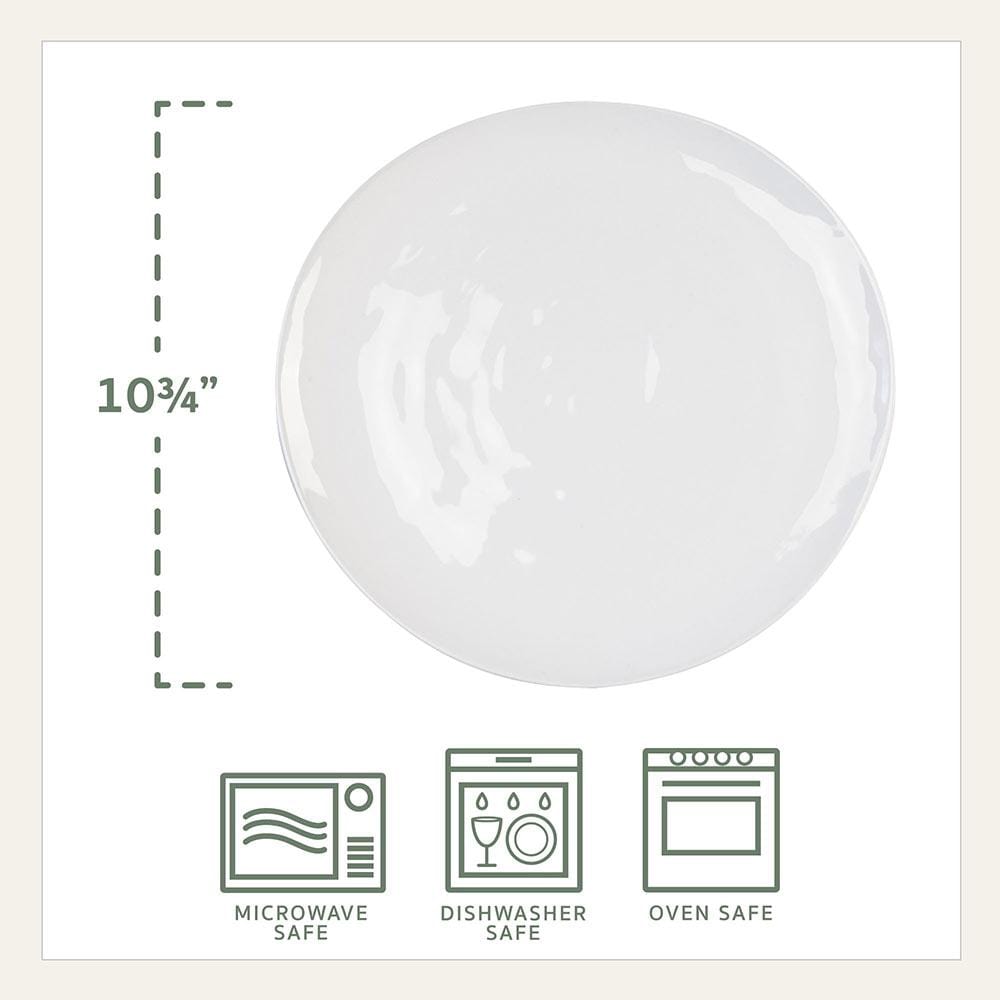 Fitz And Floyd Everyday White® Organic 32 Piece Dinnerware Set Service For 8