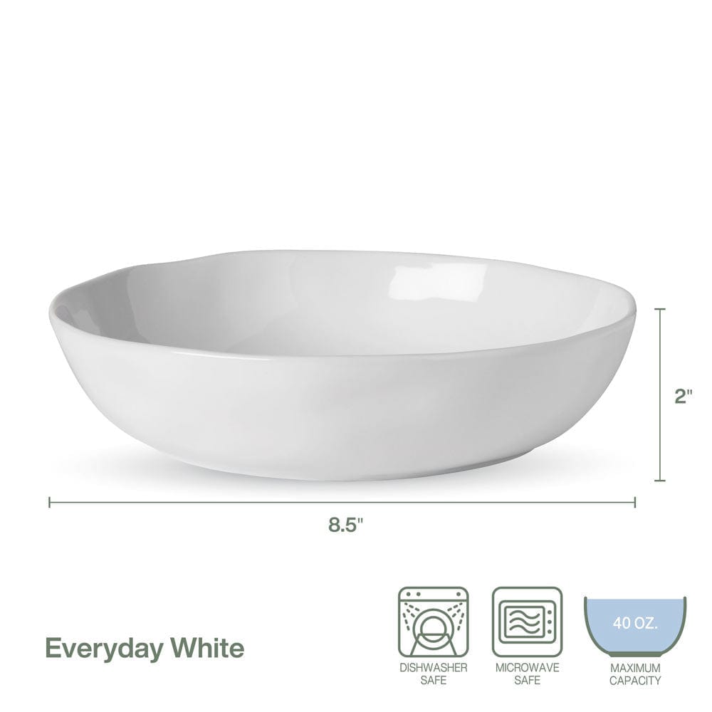 Fitz And Floyd Everyday White® Organic Set Of 4 Dinner Bowls