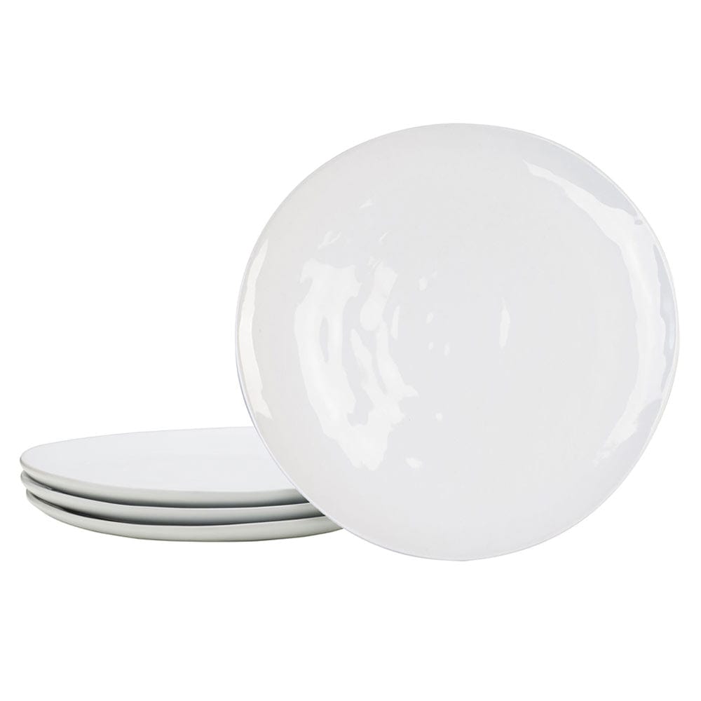 Fitz And Floyd Everyday White® Organic Set Of 4 Dinner Plates